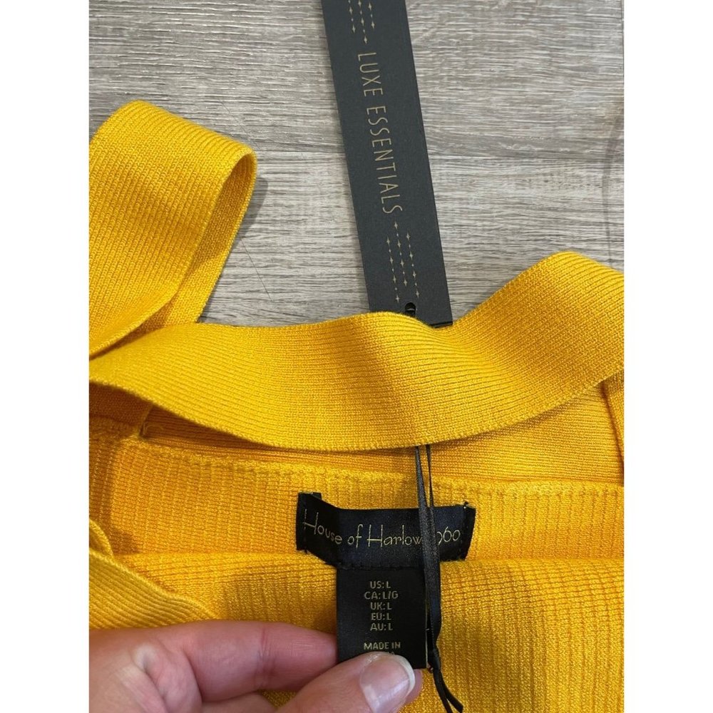 NWT House of Harlow Ribbed Crop - Picture 7 of 7